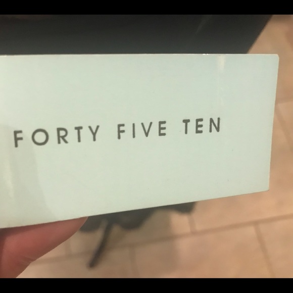 Forty Five Ten black Slip Dress - Picture 4 of 4